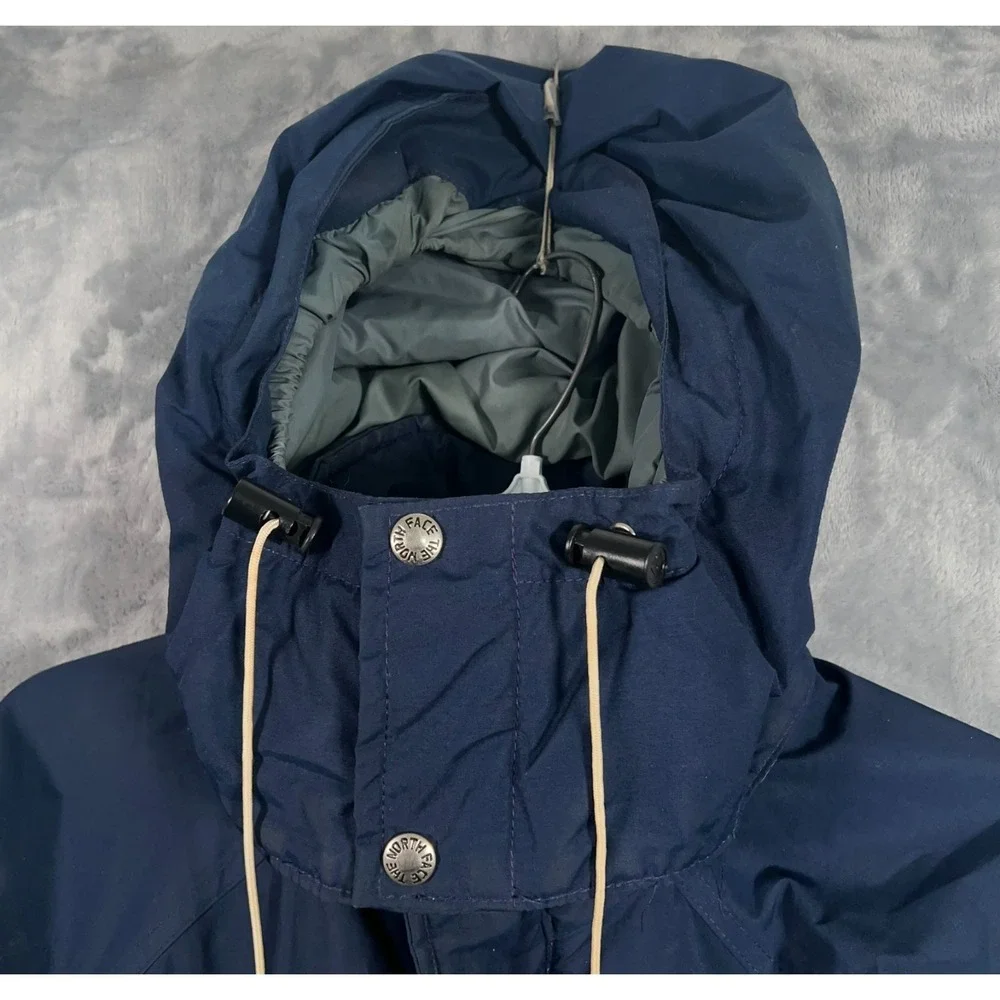 Vintage The North Face Gore Tex Parka Jacket Mens Medium Blue Y2K Gorpcore USA